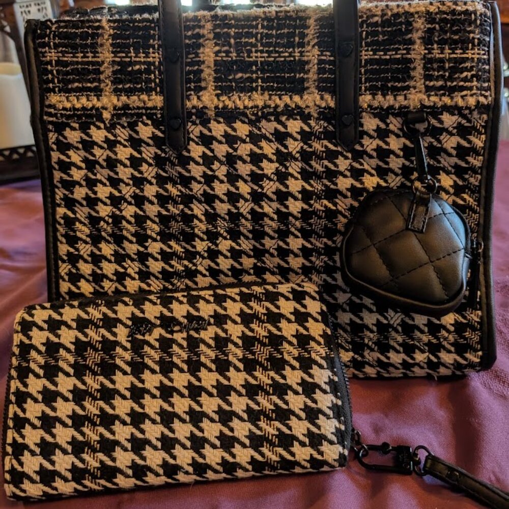 Betsy Johnson Handbag matching wallet